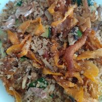 Migas veganas at VEGandVEG Gastroartesanía in Fuenteheridos