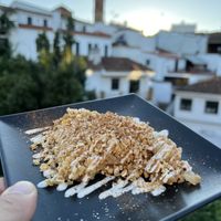 Crumble de manzana  at VEGandVEG Gastroartesanía in Fuenteheridos