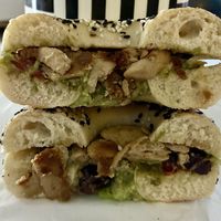 Garden Fresh Bagel  at Vegan & Co in Dubai