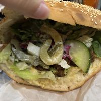 Vege falafel   at Mr. Tantuni - Chef Istanbul in Montreal