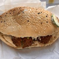 Vegan  Felafel Sandwichh  at Mr. Tantuni - Chef Istanbul in Montreal