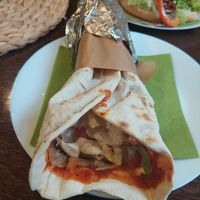 Lahmacun at Il Vegano in Aachen