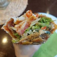 Lahmacun at Il Vegano in Aachen