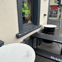 outside  at Il Vegano in Aachen