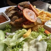 vöner plate  at Il Vegano in Aachen