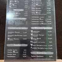Menu Inside  at Il Vegano in Aachen