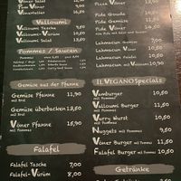 Karte Stand Dezember 2025  at Il Vegano in Aachen