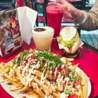   at Fuente Rica Rica - Plaza Ñunoa in Santiago