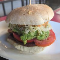 Churrasco at Fuente Rica Rica - Plaza Ñunoa in Santiago