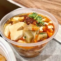 F1 spicy tofu custard  at Xi'an Famous Foods - Chinatown in New York City