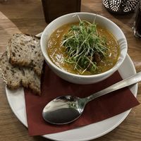 Gemüsecremesuppe  at Velo Heilbronn in Heilbronn