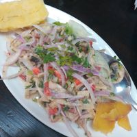 Ceviche veg at Sazon Del Muya in Trujillo