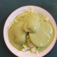 ocopa arequipeña (menu del día) at Sazon Del Muya in Trujillo