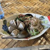 Boat noodles   at Jay Hom Chan - ร้านอาหารเจหอมจันทร์ลำปาง in Lampang