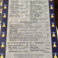 Vegan Menu  at Andiamo in Chippendale