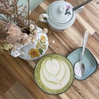 Matcha oatly   at Tulpe & Toast in Cologne