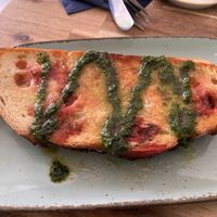 Walnut beetroot toast  at Tulpe & Toast in Cologne