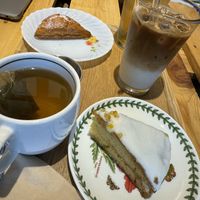 Orange cake   at A Piece Of in Seoul