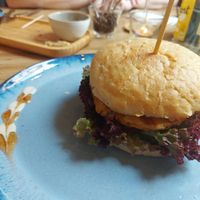 Happy Hen Burger at Pure Food in Nuremberg