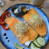 Strammer Lax 5/5. Good size. at Pure Food in Nuremberg