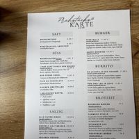BreakfastMenu  at Pure Food in Nuremberg