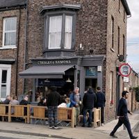 From across the road (October 2022) at Stanley & Ramona in York