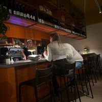 The bar  at Beyla in Copenhagen