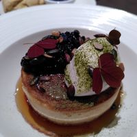 Japanese pancakes and scone #Veganuary at Beyla in Copenhagen