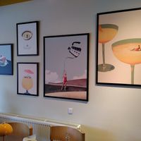 Cool interior at Beyla in Copenhagen