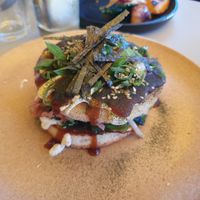 Main course: Japanese pancakes at Beyla in Copenhagen