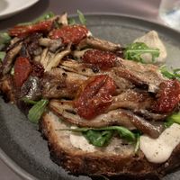 Mushroom toastt  at Beyla in Copenhagen