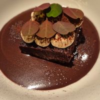 chocolate dream brownie at Beyla in Copenhagen