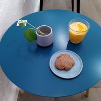 Inside at Mestizo Cafe in Valencia