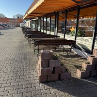 Outside seating .  at Asia Sushi Bar in Rathenow