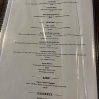  #Veganuary at Taylor's Bar and Kitchen in Scarborough