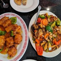 Kung Pao Chik'n at Quan Yin in Houston