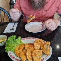 Pot stickers at Quan Yin in Houston