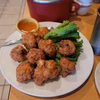Fried mushrooms at Quan Yin in Houston