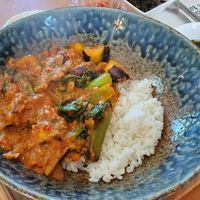 Eggplant curry at Rice Jnneun Sighan - 밥짓는 시간 in Jeju
