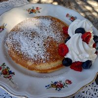 Half portion pancake at Snug - The Comfort Cafe in Rome