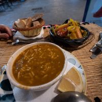 Harira at Le Bistrot du Petit Socco in Tangier