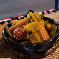 Vegetable tagine at Le Bistrot du Petit Socco in Tangier