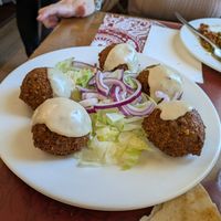 Falafel at Fenicia in Barcelona
