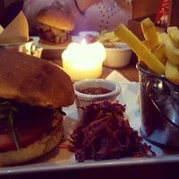 Vegan Mushroom Burger  at Domali Cafe in South East London