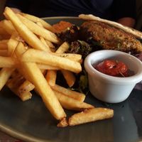 Falafel wrap at Domali Cafe in South East London