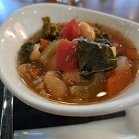 Vegan soup of the day at Betts in Cleveland