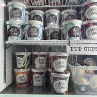 Different flavors available in pints!   at Milk Jawn in Philadelphia