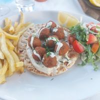 Mighty pita at Mandra Tavern in Paphos