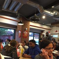 seating for about 50 people available.  at Mr Singh's in Birmingham