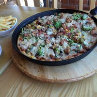 Veggie sausage   at Mr Singh's in Birmingham